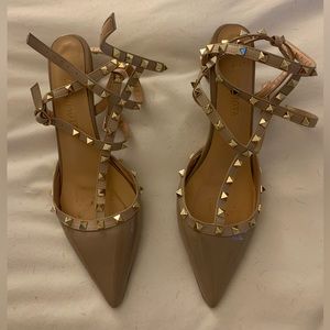 Studded Heels